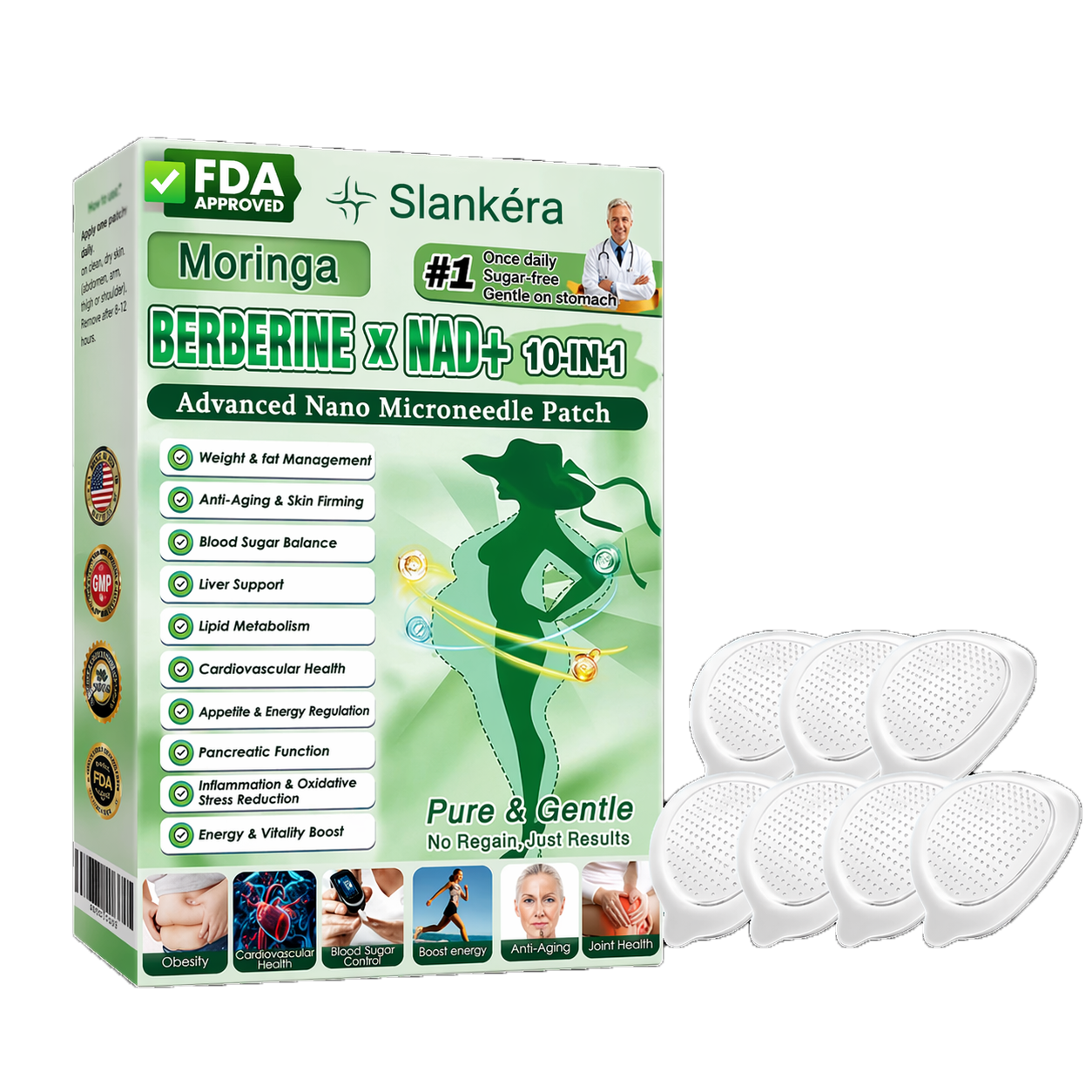 Slankéra Bantningsplåster